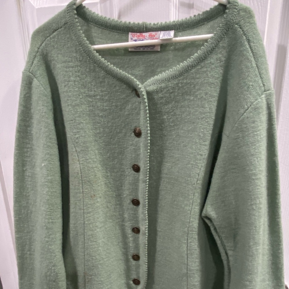Tally Ho mint green blazer